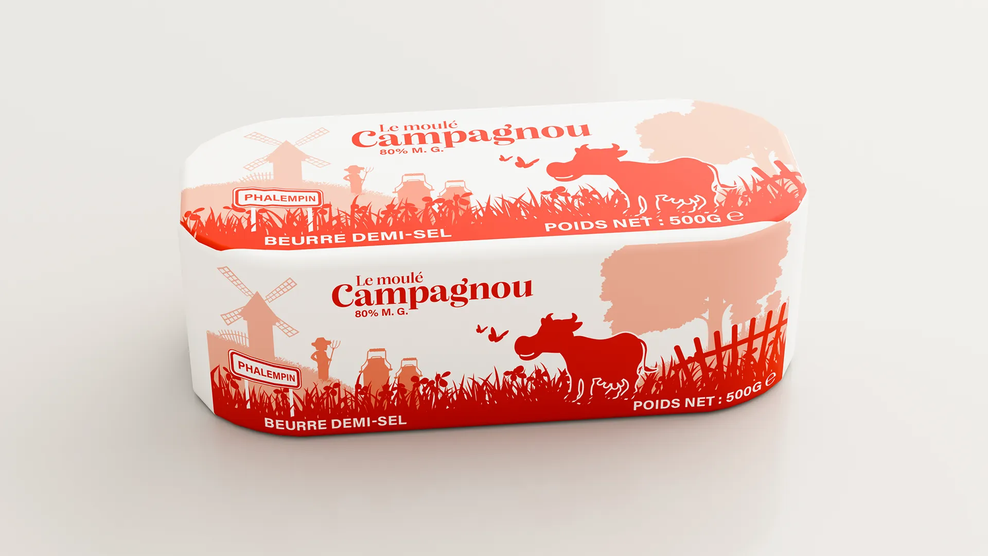 Beurre Camapgnou demi-sel 500g