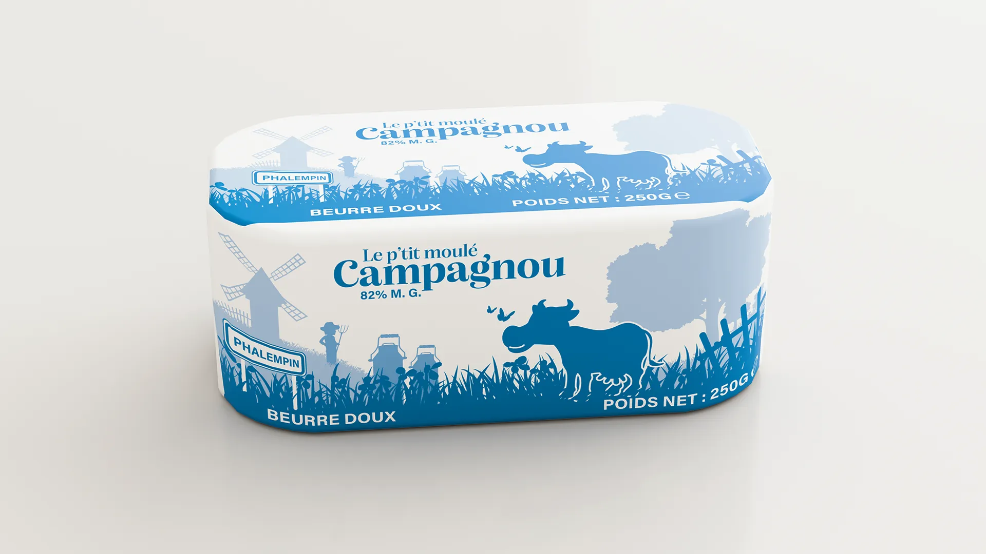 Beurre Campagnou doux 250g